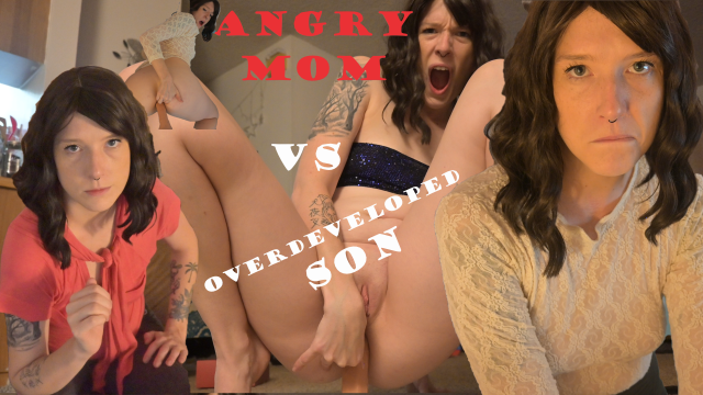 angry mom vs overdeveloped son