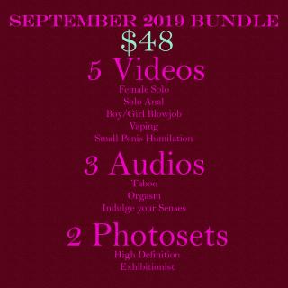 September 2019 Bundle bundle by Sophia McScandal