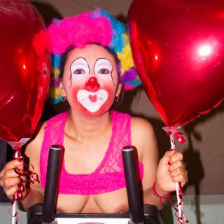 Horny clown photo gallery by Pamela