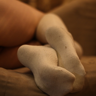 White Stocking Strip Tease (Feet) photo gallery by Mistress Asherah