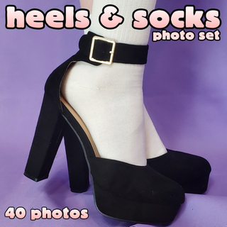 heels and socks photo gallery by Squeezypeach