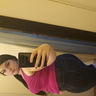 BBW 55 inch ass in JEANS photo gallery by Lacey Lane