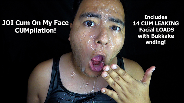 JOI Cum On My Face CUMpilation!