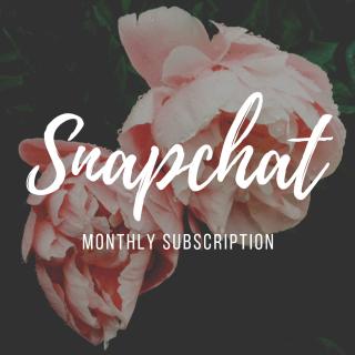 1 Month Snapchat photo gallery by Brianna