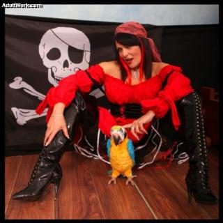 Sexy Pirate Cosplay Photoshoot photo gallery by Christina X