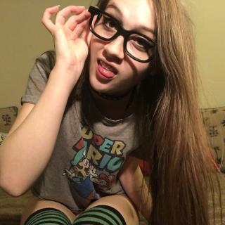 Nerdy Girl Photoset photo gallery by Crissypup