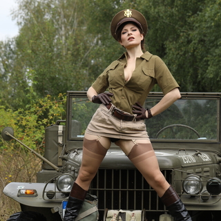 Military Lady photo gallery by CruelAlice