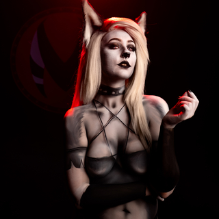 Loona Wolf Body Paint photo gallery by EmYang