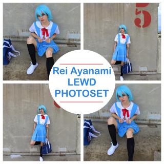 Rei Ayanami Cosplay Lewd Photoset photo gallery by Fapcakesenpai