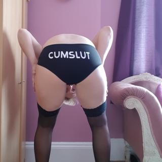 Cumslut Panties photo gallery by Lucy