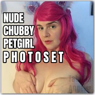 Nude Chubby PetGirl Tease Photoset photo gallery by Tabitha Angel