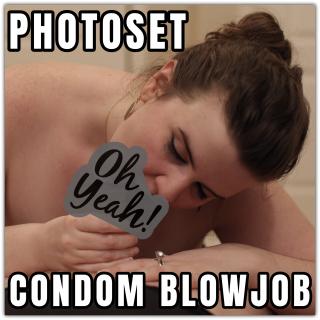 Photoset Condom Blowjob photo gallery by Tabitha Angel