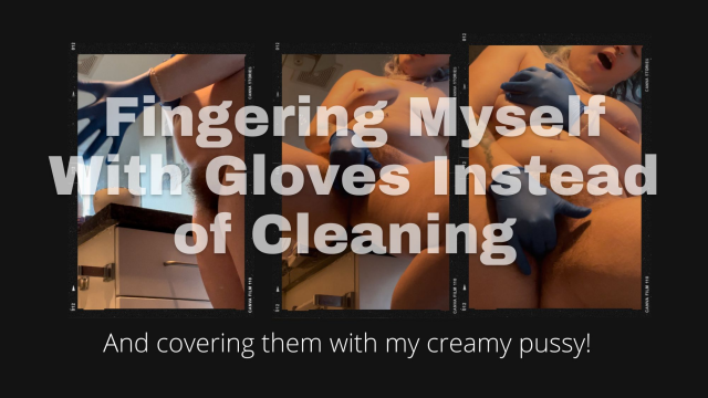 Cleaning Leads to Latex Gloves Fingering