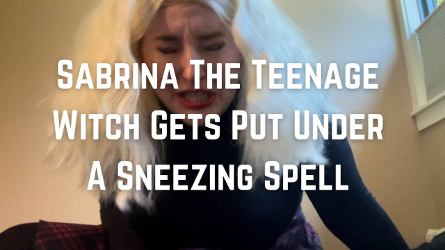 Sneezing Spell On Sabrina The Teenage Witch