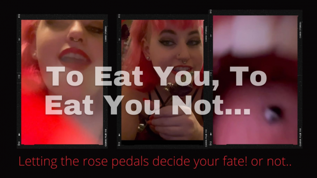 To Eat You, To Eat You Not V Day Vore
