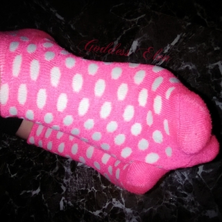 more fun with mein polkadot socks photo gallery by Goddess Elea