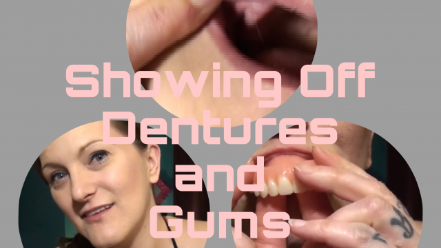 Showing Off Dentures and Gums