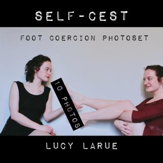 SelfCest Foot Coercion Photoset photo gallery by Lucy LaRue