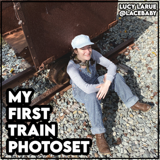 My First Train Photoset photo gallery by Lucy LaRue