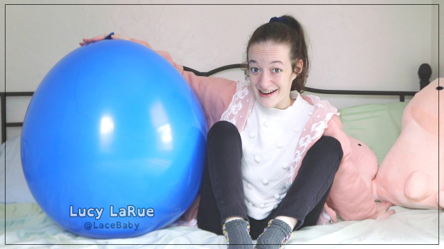Struggling to Blow Up a Huge Balloon