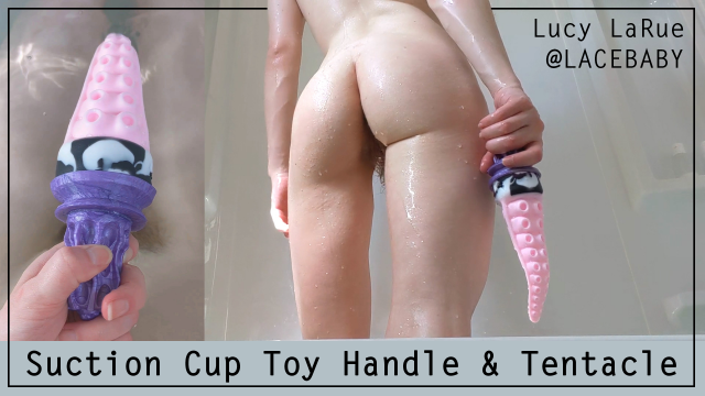 Suction Cup Toy Handle and Tentacle