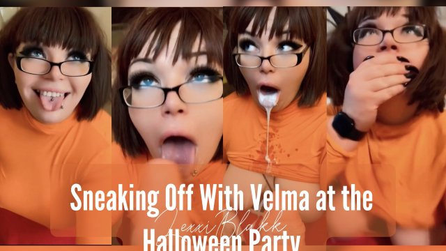 Sneaking Off with Velma at the Halloween Party