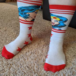 Wonder Woman Socks photo gallery by LiaLavender