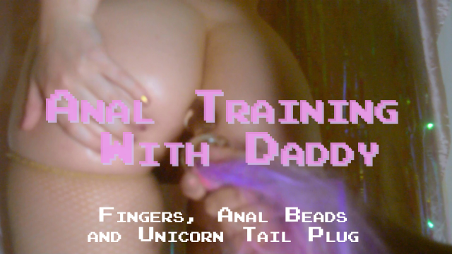 Anal Training With Daddy