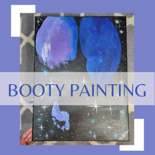 Booty Painting (stars) photo gallery by Wild Wylie