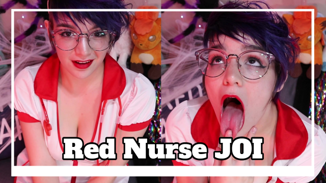 Red Nurse JOI with Cum Countdown
