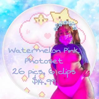 Watermelon Pink Photoset photo gallery by Mona Elise
