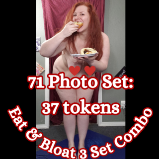 Eat & Bloat ALL NUDES 3 set combo photo gallery by Mysti Majesti