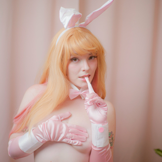 Pink Bunny Pinup photo gallery by Phia Belinda