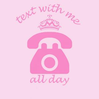 Text with me all day photo gallery by PrincessJosie