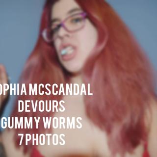 Devour Gummy Worms photo gallery by Sophia McScandal