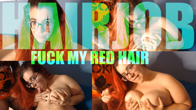 Hairjob Fuck my Red Hair