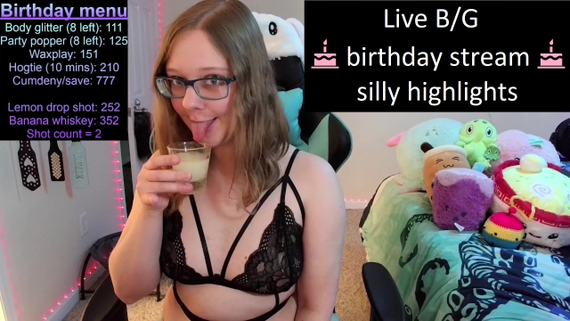 Live B/G birthday stream - funny highlights