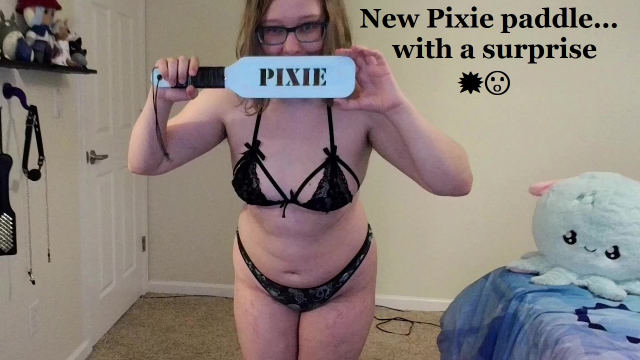 New Pixie paddle with a surprise