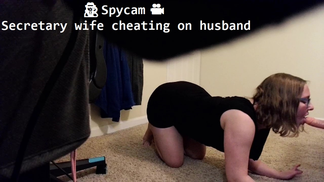 Spycam - Secretary wife cheating on husband