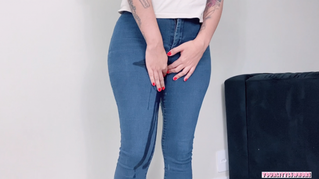 Wetting Her Jeans